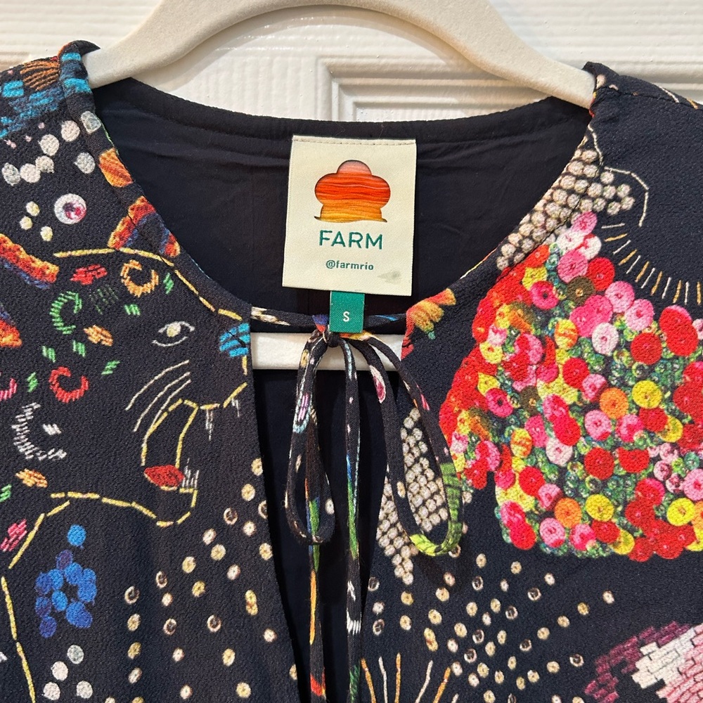 FARM Rio Colorful Patterned Mini Dress - Picture 4 of 8